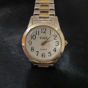 CG Gold\Silver Quartz Women’s Watch
